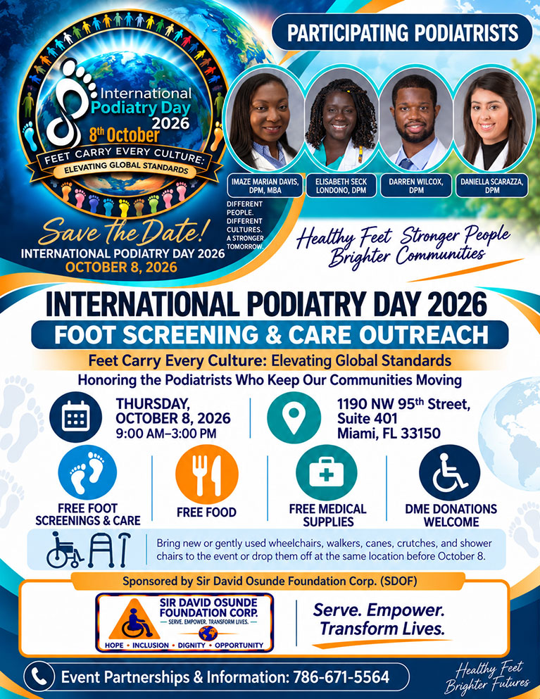 International Podiatry Day logo