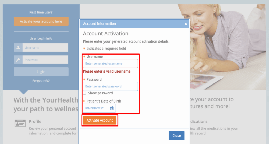 yourhealthfile patient portal